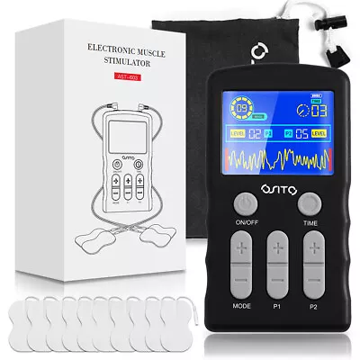 Rechargeable TENS Machine Digital Therapy Full Massager Pain Relief Acupuncture  • $45.98