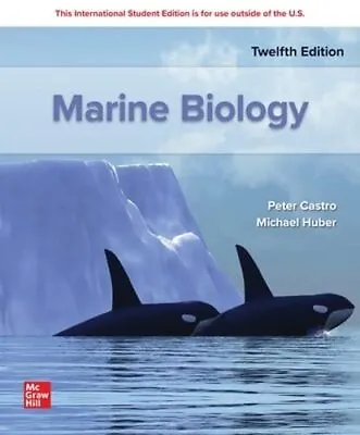 Marine Biology 12th Edition By Michael Huber Global Book PAPERBACK 2023 • $49.90