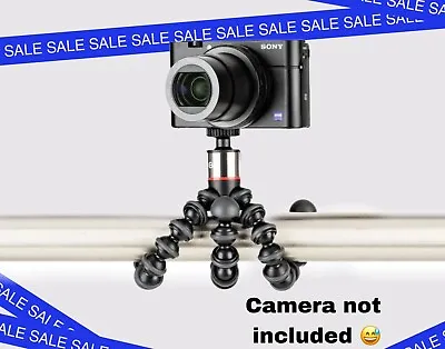 $61.84 • Buy JOBY GorillaPod 500 Compact Tripod Stand For 360 Cameras Point & Shoot & Compact