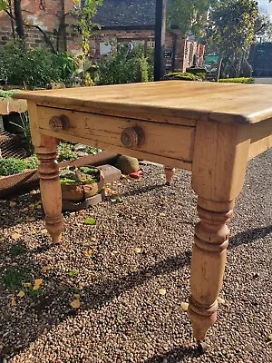 Antique Pine Farmhouse Table • £425