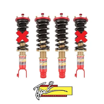 Function And Form TYPE 2 FRONT Coilovers (2-struts) Acura Integra (90-93) AS IS • $490