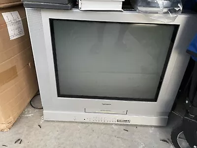 $199.99 • Buy Toshiba 13” CRT Tube TV & VCR VHS Combo W/ Front A/V Input Retro Gaming MV13P2