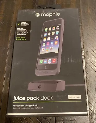 Mophie Juice Pack Dock Desktop Charger For IPhone 6 PLUS / 6s PLUS 5.5  - Black • $14.99