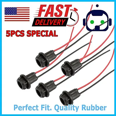 $7.95 • Buy 5PCS T10 Socket Clearance Cab Marker Light Holder Replacement Connector Harness