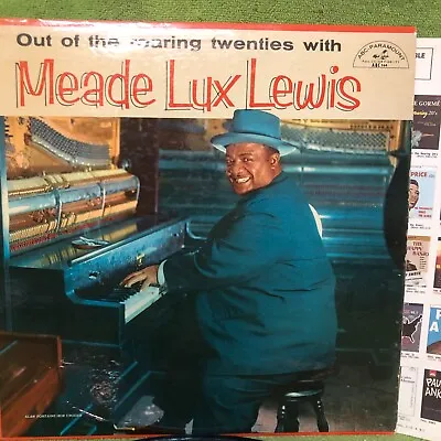 Meade Lux Lewis – Out Of The Roaring Twenties With Meade Lux Lewis - RECORD LP • $6.30