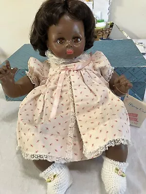 New Vintage Madame Alexander Pussycat 18” Lifelike Baby Doll Crys Original Box • $30