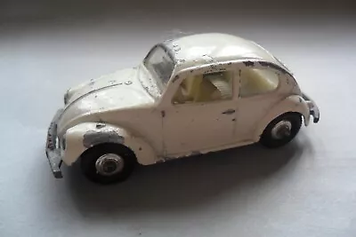 Matchbox Series Vw Volkswagen 1500 Saloon No 15 White 1968 • £0.99