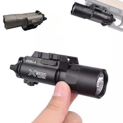 500LM X300U LED Weapon Flashlight For 20mm Picatinny Rail Torch For Rifle Pistol • $29.86