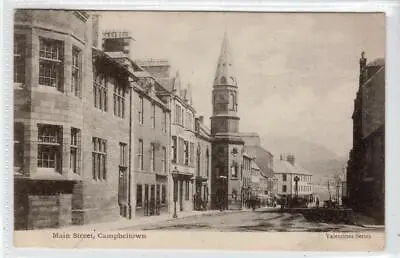 MAIN STREET CAMPBELTOWN (different): Argyll Postcard (C57758) • £4.95