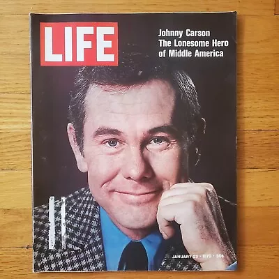 Life Magazine Johnny Carson Apollo Moon Rocks Graham Greene January 23 1970 • $11.21