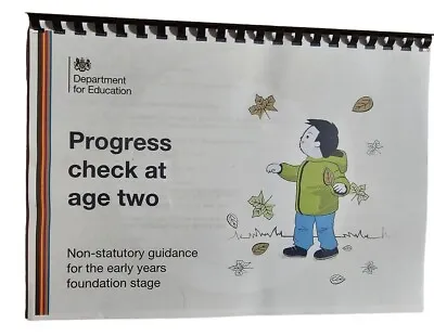 EYFS May 2022 Guidance For Early Years Foundation Progress Check At Age 2 • £6.95