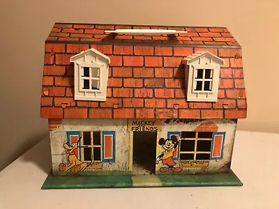 Marx Disney Mickey Mouse And Friends Metal Doll House • $139.95