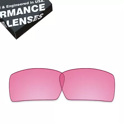 $6.98 • Buy KEYTO Polycarbonate Replacement Lenses For-Oakley Eyepatch 2 Clear Pink Frame