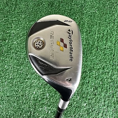 TaylorMade Rescue 4H 22° REAX 65 GRAPHITE Stiff Flex RH 40 In • $24.95