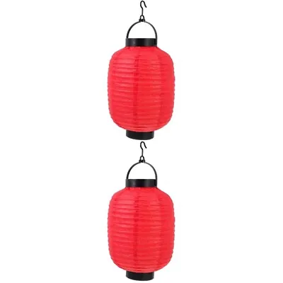£12.46 • Buy 2 Pcs Chinese Japanese Lantern Lucky Red Lantern Artistic Japanes Lantern