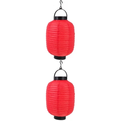 £12.46 • Buy 2 Pcs Chinese Japanese Lantern Lucky Red Lantern Artistic Japanes Lantern