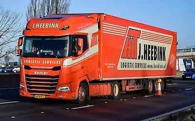 Truck Photo - J Heebink Holland Daf Xg Lorry 68-bsv-3 • £0.90