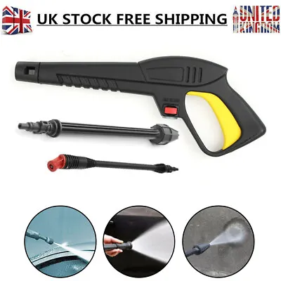 High Pressure Washer Trigger Gun / Turbo / Variable Lance Nozzle For VAX LAVOR • £24.98
