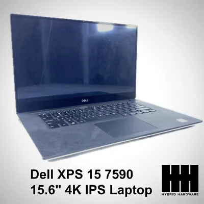 Dell XPS 15 7590 15.6  4K IPS Laptop  I7-9750H 16GB 512GB NVMe GTX 1650 • $1470