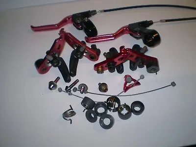 Red Anodized Control V Brakes And Levers • $24.99