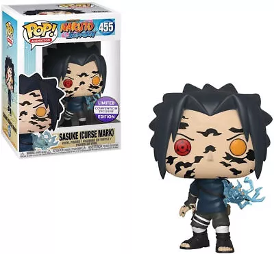 $21.84 • Buy Funko Pop! Animation Naruto... Sasuke (Curse Mark) #455 ACC NEW