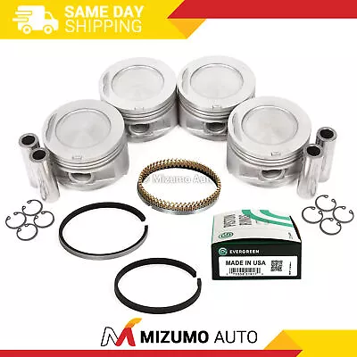 Pistons W/ Rings Fit 85-95 Toyota Celica 4Runner Pickup 2.4L SOHC 22R • $84.95