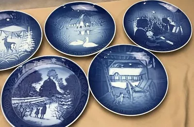 Bing & Grondahl Copenhagen Christmas Porcelain Plates B&G Denmark • $8.99