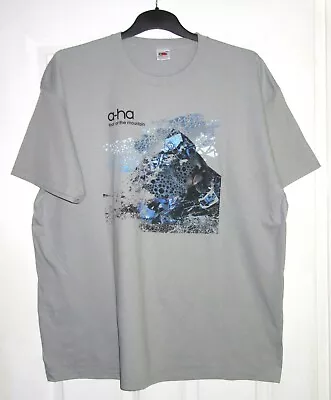 Vintage Official A-ha Aha Foot Of The Mountain Tour Concert T-shirt - Size Xxl • £49.95