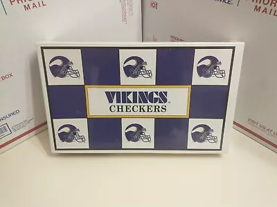 Minnesota Vikings NFL Football Helmet Checkers Game VTG National Football League • $14.74