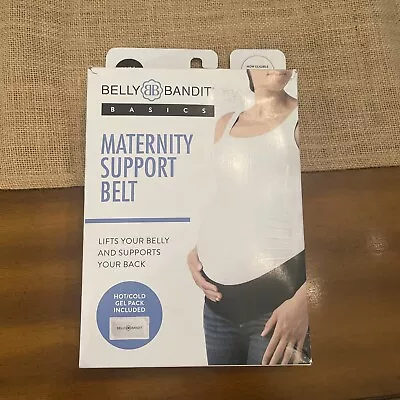 Womens Belly Bandit Maternity Belly & Back Support Belt Black Size Medium NEW • $6.99