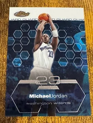 Michael Jordan 2002-03 TOPPS FINEST #100 Washington Wizards • $14.99