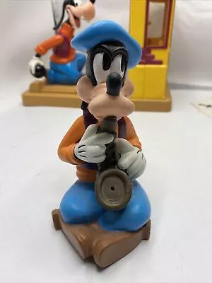 Vintage Disney Goofy Rubber Soft Plastic Squeeze Toy 5.5” Horn Artsy Look Rare • $9.99