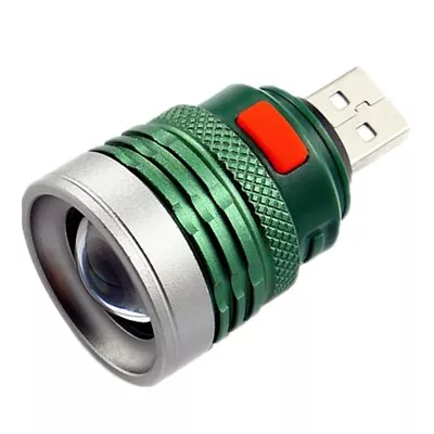 3 Modes Zoomable-USB Flash-Light Torch Powered By USB Interface Gifts For Kids • $18.22