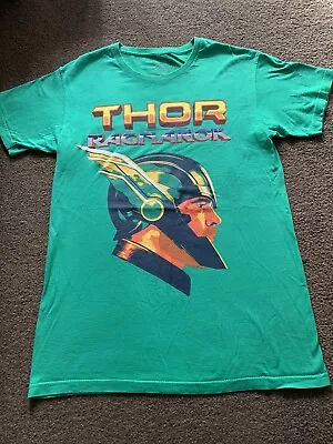 Mens Marvel Thor Ragnarok Green T.Shirt - Size Medium  • £1.85