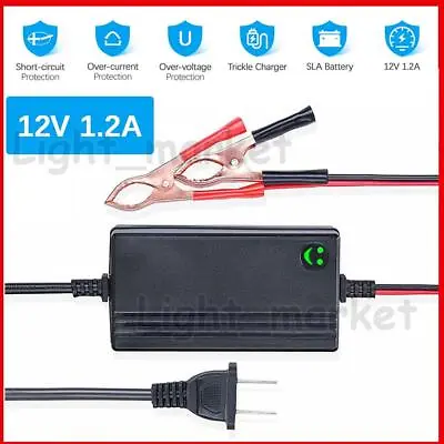 Car Battery Charger Maintainer Auto 12V Trickle RV For Truck Motorcycle ATV US • $5.99