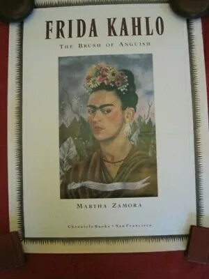 Frida Kahlo POSTERS (2) For The BRUSH Of ANGUISH BOOK 1990 • $24