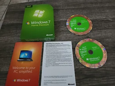 Microsoft Windows 7 Home Premium Upgrade For Windows Vista W/ Key • $19.99