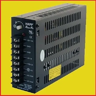 Happ 15 AMP Switching Power Supply Arcade Multicade 8 Liner Games • $32.50