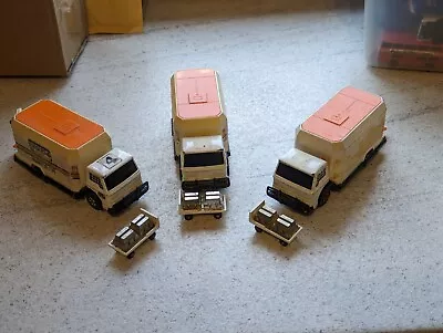 3 Vintage Matchbox Super-Kings Security Truck K-19 Securitas Diecast With Gold • £15