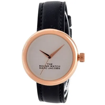 NEW Marc Jacobs The Round Watch Women's Rose Gold/Silver MJ0120179283 MSRP $275 • $99.95