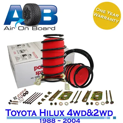 Air Bag 78703 For Toyota Hilux 4WD&2WD Standard Suspension Kit Polyair Leaf Rear • $405