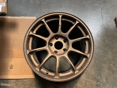 $649 • Buy RAYS Volk Racing ZE40 17x9.5 +47 5x114.3 Bronze S2000 STI RX7 Miata Forged JDM 2