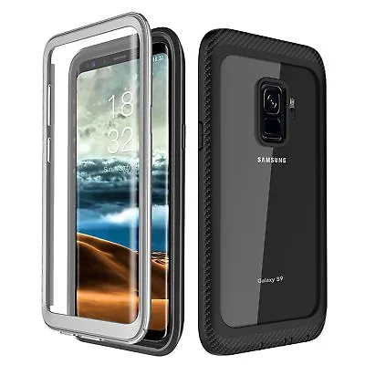 Samsung Galaxy S9 Plus Case Clear Screen Protector 360 Degree Protection Cover • $25.22