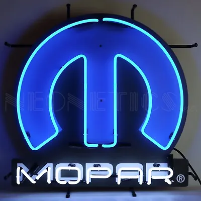 Mopar Omega M With Backing Neon Sign – 5mprbk • $444.95