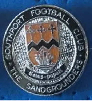 £5.95 • Buy Southport FC Black Enamel Lapel Badge