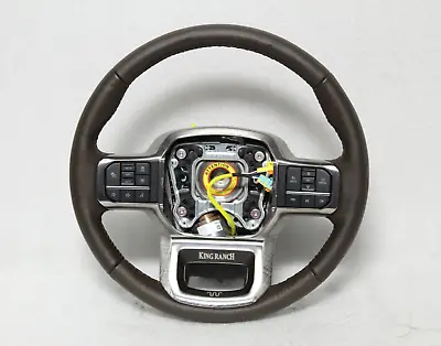 2021-2023 Ford F150 King Ranch Steering Wheel Active Steering W Clock Spring • $549