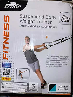 Crane Suspended Body Weight Trainer-Complete Body Training - Indoors & Outdoors • $33