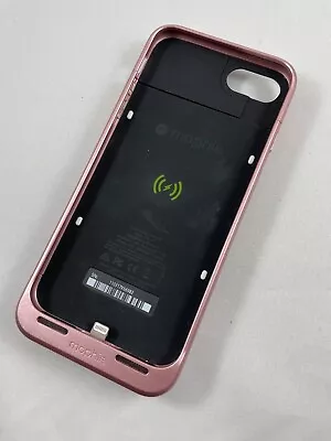 Mophie Juice Pack IPhone 7/8 - Wireless Charging Power Pack Case - Rose Gold   • $20