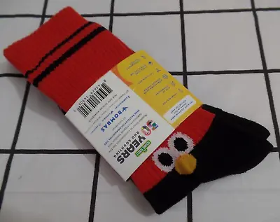 New Bombas Sesame Street Socks ELMO Sz MEDIUM • $14.99