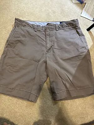 Polo Ralph Lauren Shorts Mens 34 Gray Chino Little Pony Casual Cotton Classic • $19.99